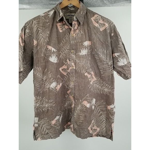 Cooke Street Other - Cooke Street Honolulu Short Sleeve Hawaiian Shirt Mens Medium Button Up Floral